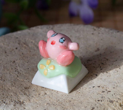 Happy Kirby keycap
