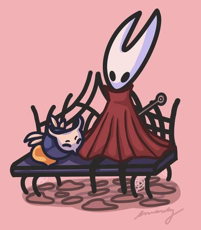 Hornet from Hollow Knight